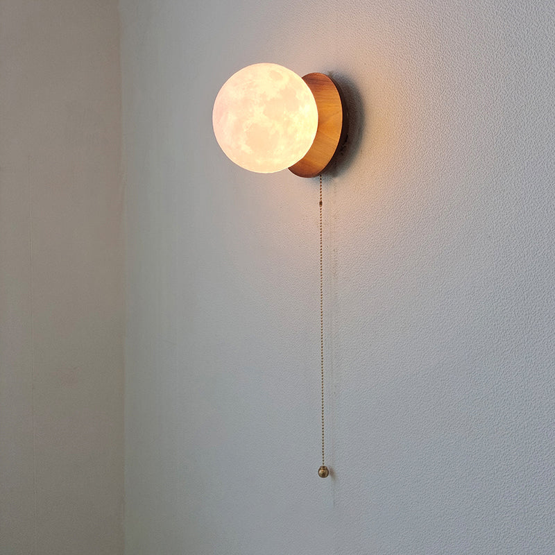 Luz de pared de bola de vidrio Luz de luz de estilo moderno Luz de pared para sala de estar para sala de estar