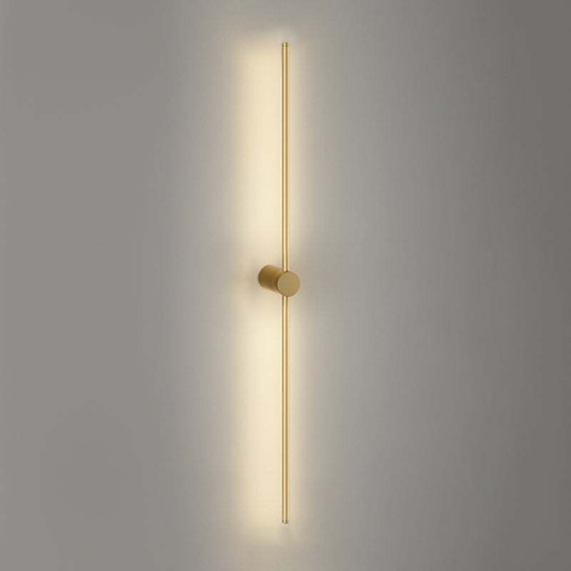 Minimalism Metal Wall Light Modern Style Linear Wall Light Sconce for Living Room