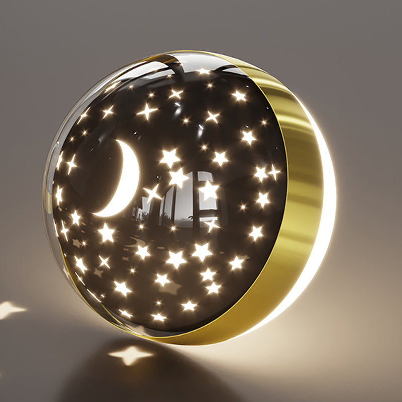 Geometry Shape Wall Lights Kids Style Metal 2 Light Wall Mount Lights