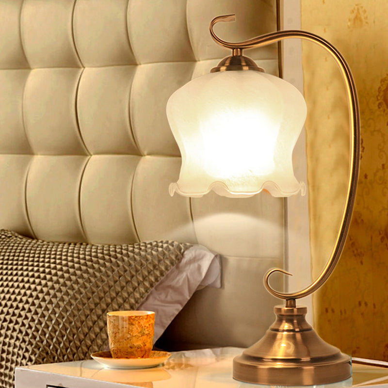 Lampe de table de nuit de lanterne de style moderne