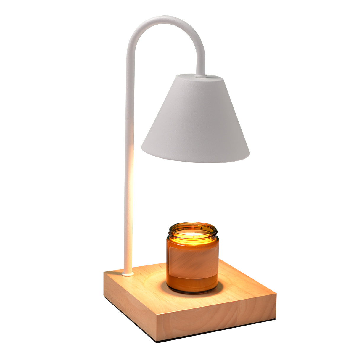 Lampe de table moderne simple aromathérapie fondant la lampe de bureau de cire (sans bougies d'aromathérapie)