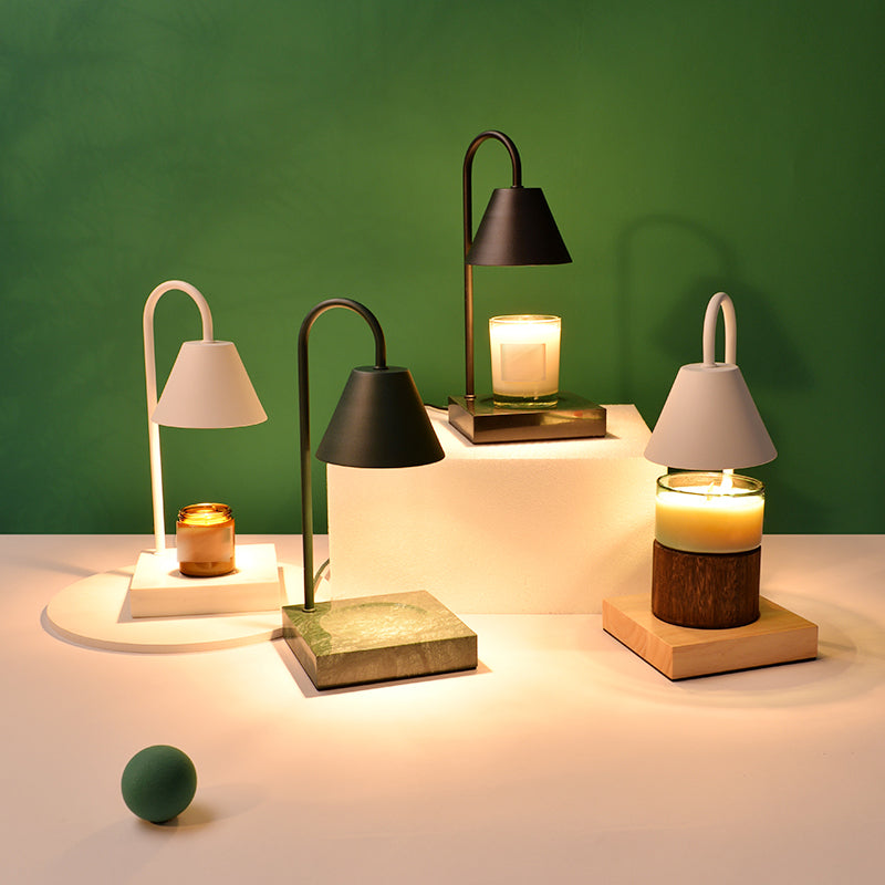 Lampe de table moderne simple aromathérapie fondant la lampe de bureau de cire (sans bougies d'aromathérapie)
