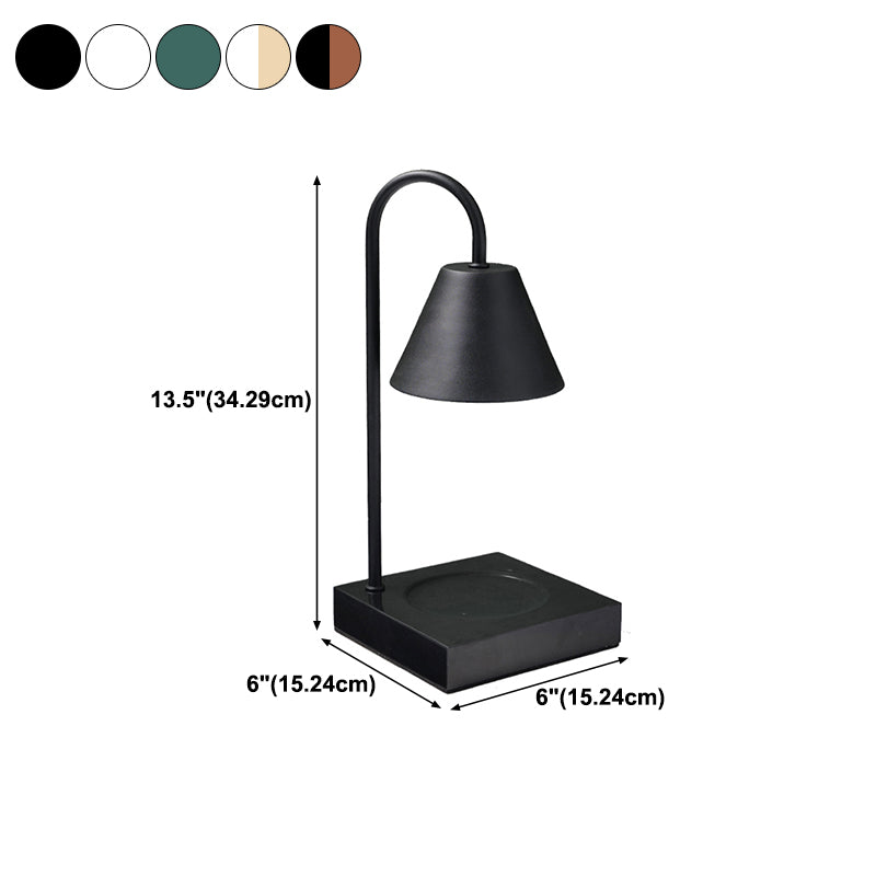Lampe de table moderne simple aromathérapie fondant la lampe de bureau de cire (sans bougies d'aromathérapie)