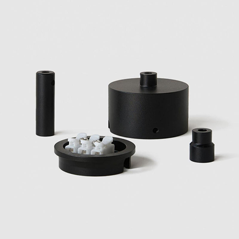 Modern Cone Down Mini Pendant Grey Cement Hanging Ceiling Light with 1 Light