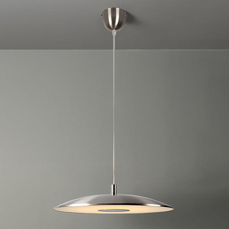 Disc Metal LED Hanging Pendant Light Minimalist Style Ceiling Pendant Light