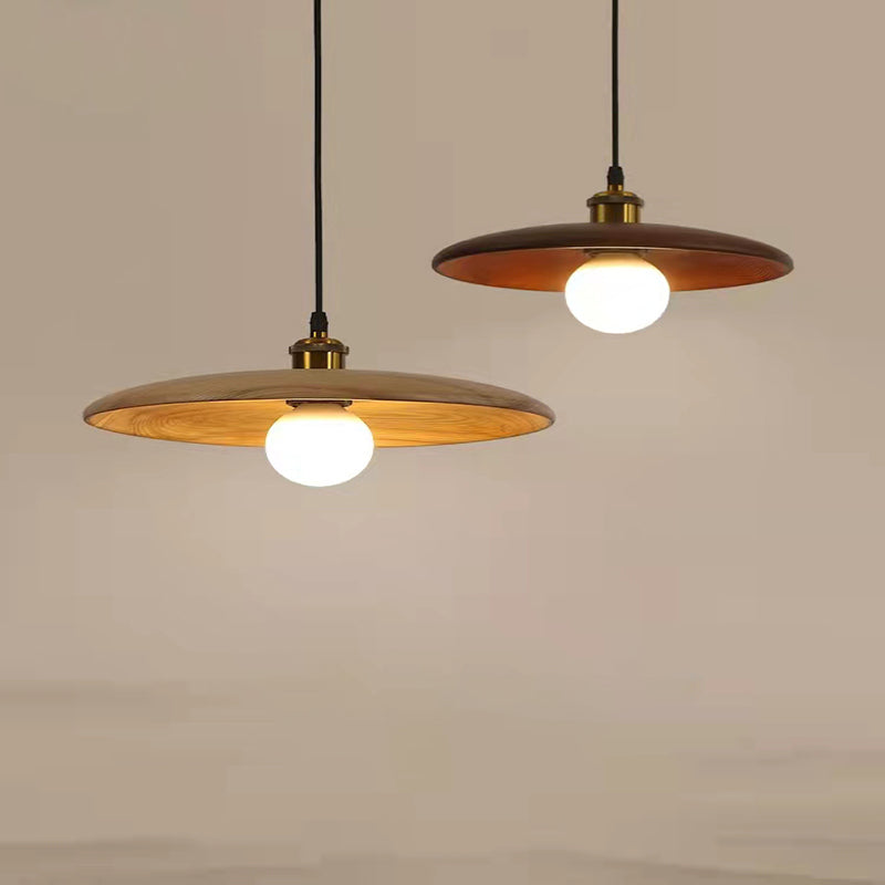 Simplicity Wooden Hanging Light Modern Pendant Lighting Fixture for Sitting Room