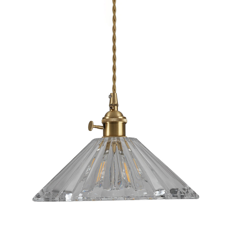 Modern Hanging Light Glass Shade Pendant Lighting Fixture for Sitting Room