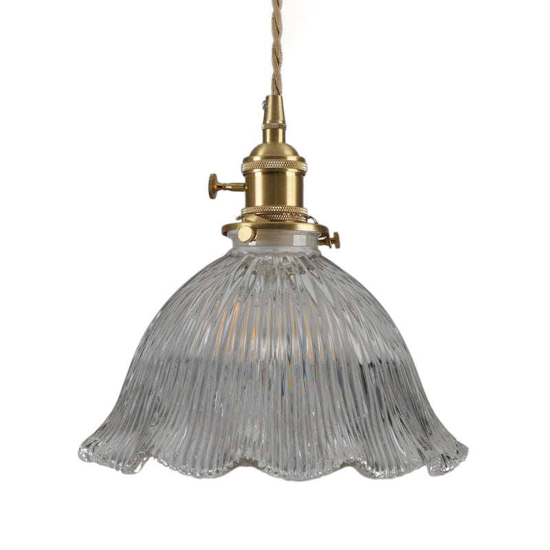 Modern Hanging Light Glass Shade Pendant Lighting Fixture for Sitting Room