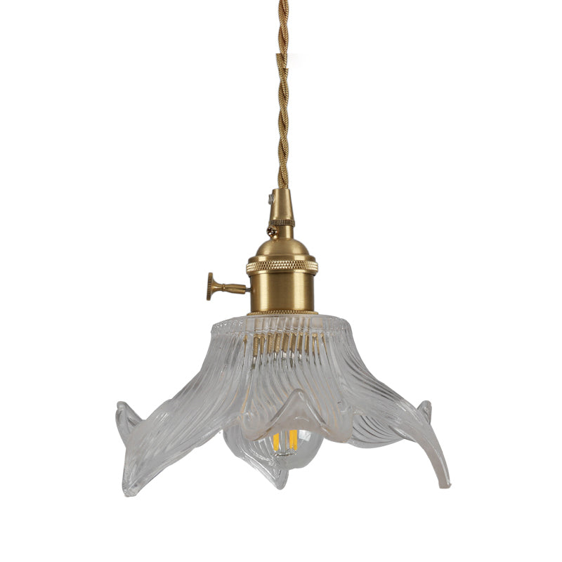 Modern Hanging Light Glass Shade Pendant Lighting Fixture for Sitting Room