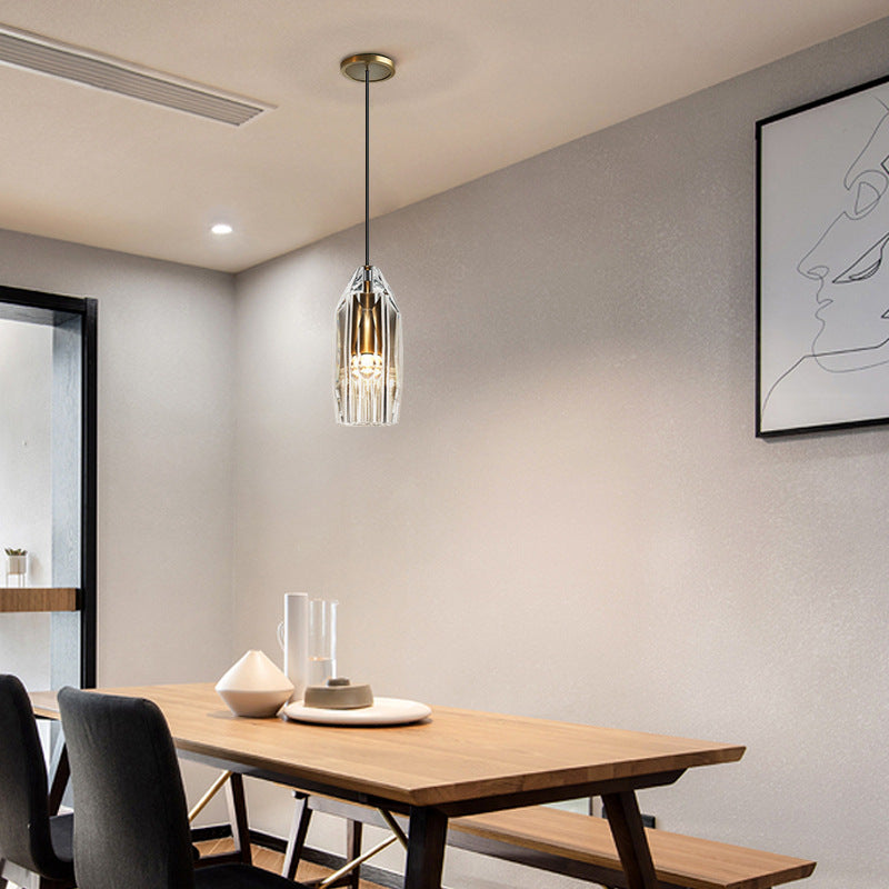 Moderner Stil hängend hängendes hängendes kreativer Kristall Anhänger Beleuchtung für Wohnzimmer