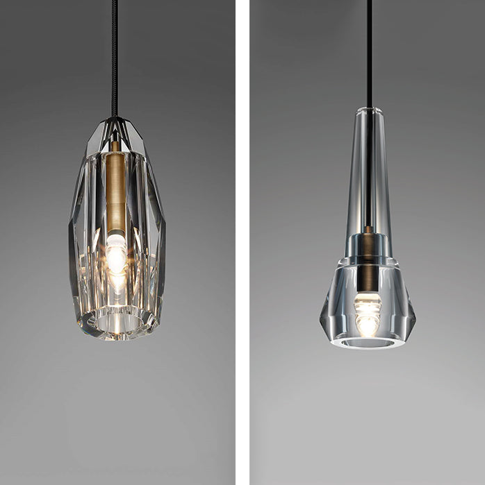 Moderner Stil hängend hängendes hängendes kreativer Kristall Anhänger Beleuchtung für Wohnzimmer