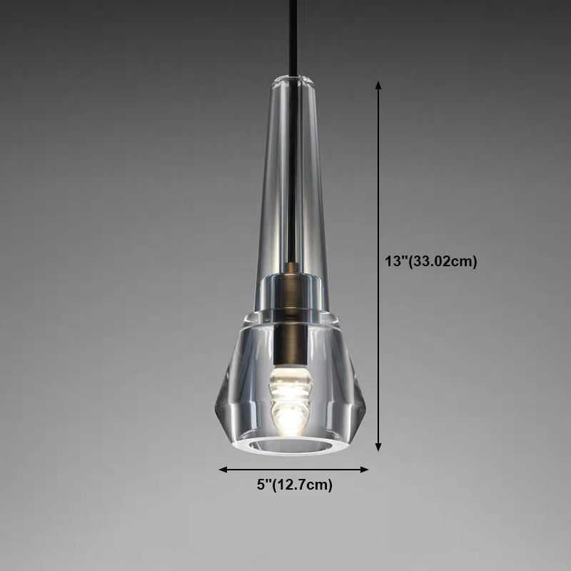 Moderner Stil hängend hängendes hängendes kreativer Kristall Anhänger Beleuchtung für Wohnzimmer