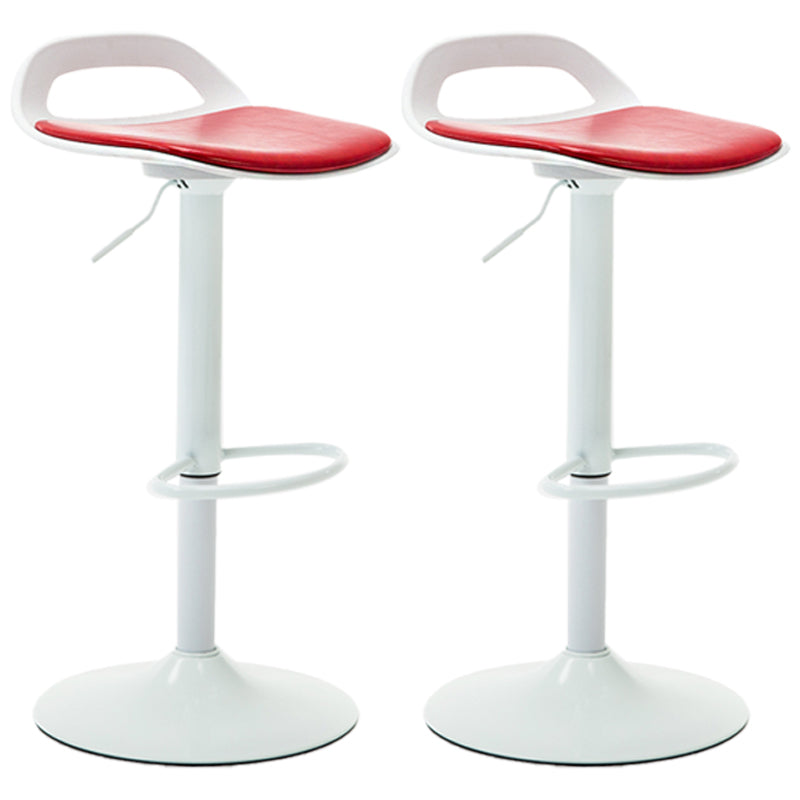 Industrial Style Bar Chair with Swivel Adjustable Height Metal Leg for Counter Bar