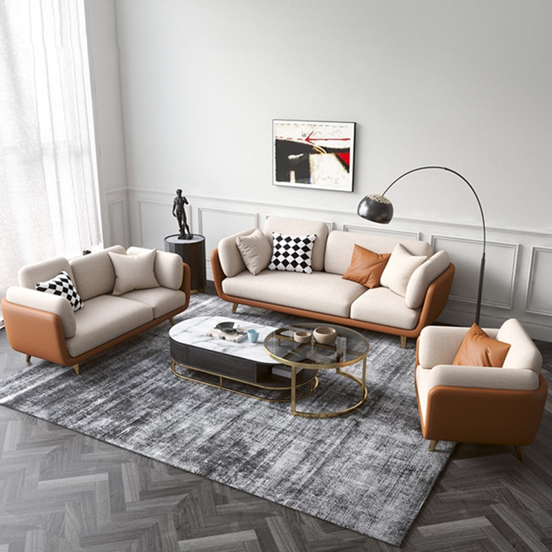 Zeitgenössischer Kissen Top Arm Liege Liebesseat für Wohnzimmer