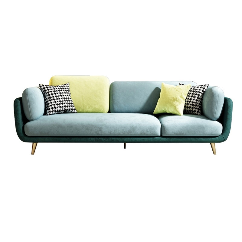 Zeitgenössischer Kissen Top Arm Liege Liebesseat für Wohnzimmer