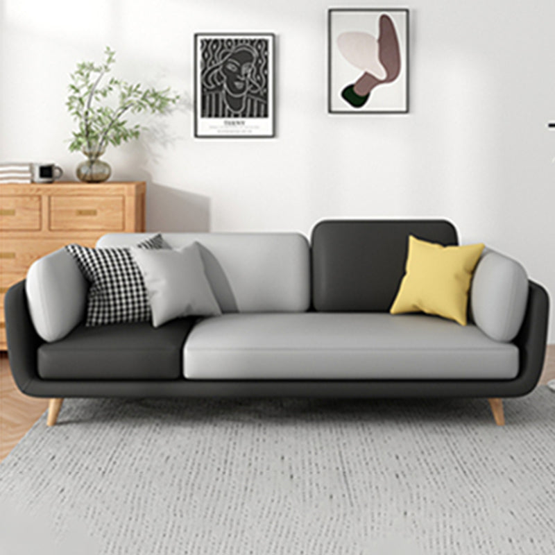 Zeitgenössischer Kissen Top Arm Liege Liebesseat für Wohnzimmer
