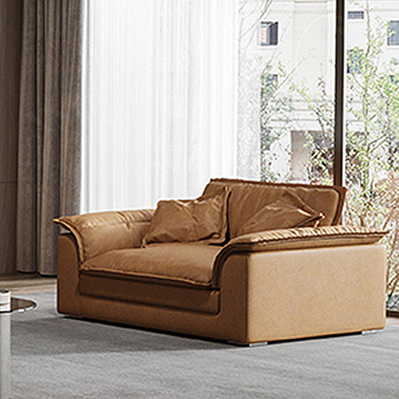 29.53" H Modern Square Arm Sofa with Multiple Cushion Seat for Living Room,Apartment