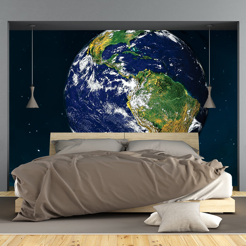 Universe Environmental Wall Mural Wallpaper Sitting Room Wall Mural