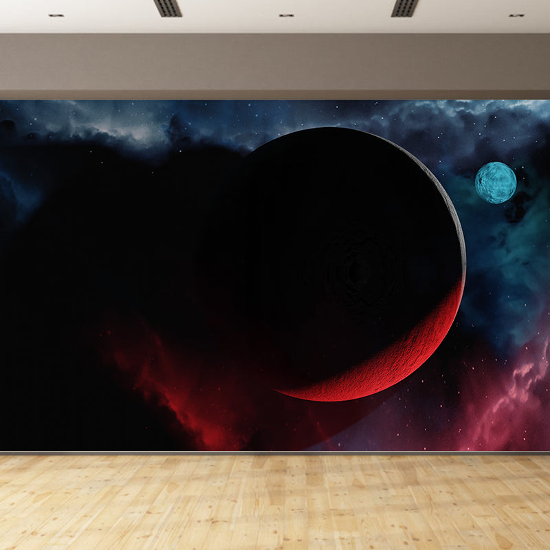 Universe Environmental Wall Mural Wallpaper Sitting Room Wall Mural