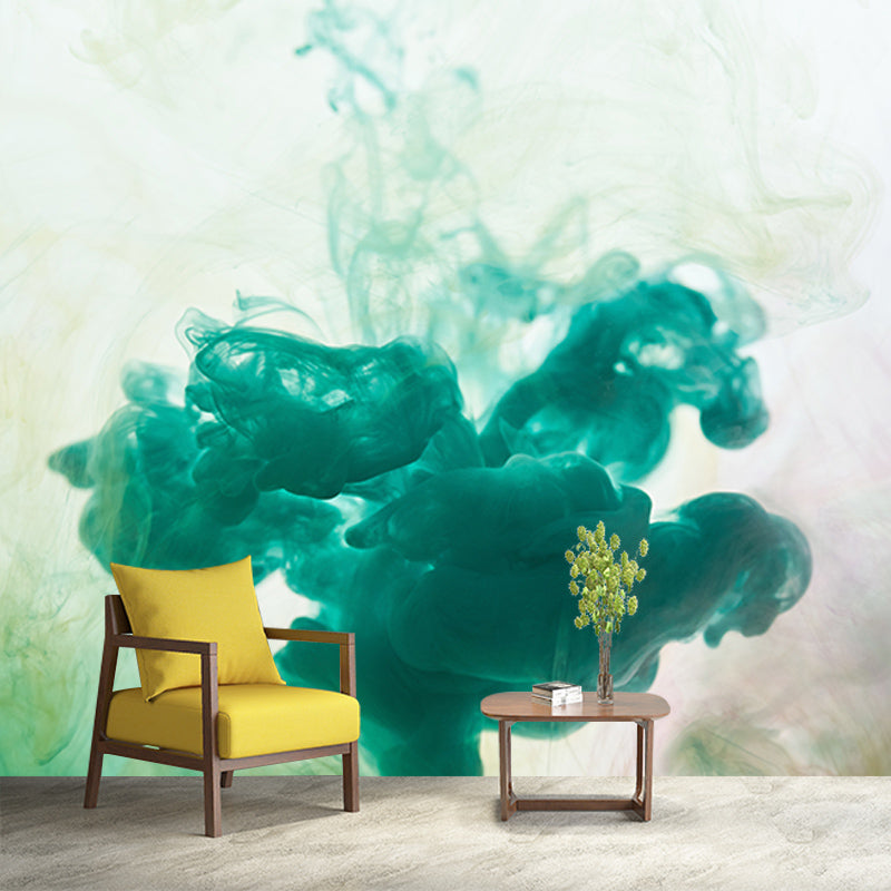 Washable Stain Resistant Mural Wallpaper Abstract Style Indoor Wall Mural