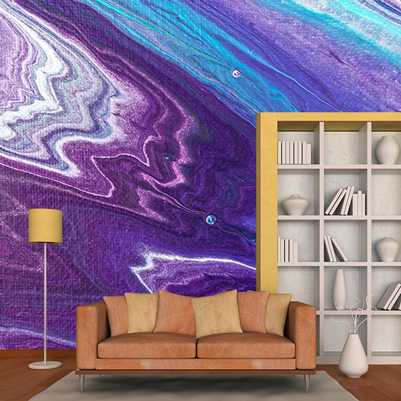 Environment Friendly Resistant Mural Wallpaper Abstract Style Living Room Wall Mural