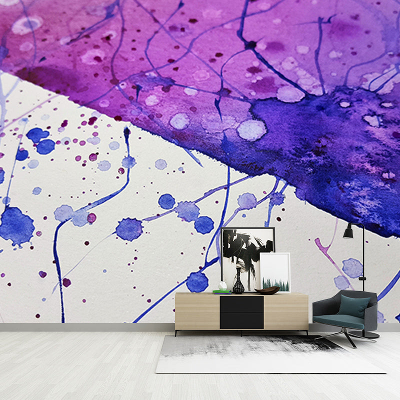 Illustration Wall Mural Wallpaper Abstract Style Sitting Room Wall Mural
