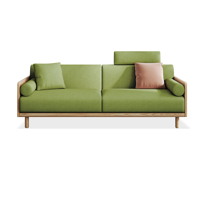 Linen Modern Sofa 33"W P Sofa Pillow Top Arm for Living Room