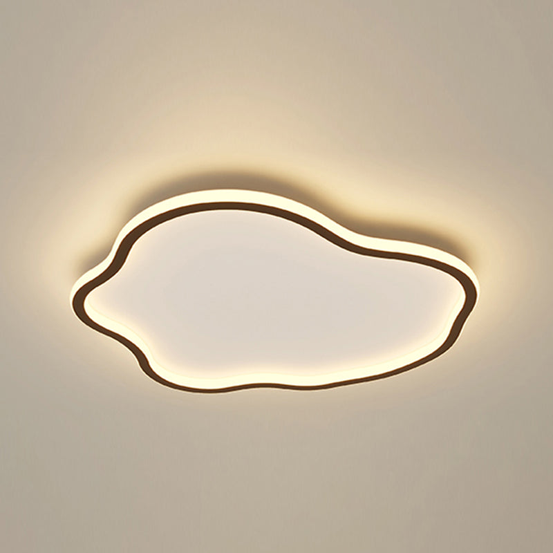 Cloud Aluminum Massimale Monte Light Fixture Modern LED Massimale Montato Light