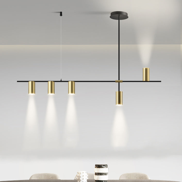 Lámparas de la isla de cilindro de las lámparas contemporaryisland Metal para la isla de cocina