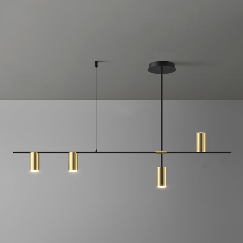 Lámparas de la isla de cilindro de las lámparas contemporaryisland Metal para la isla de cocina