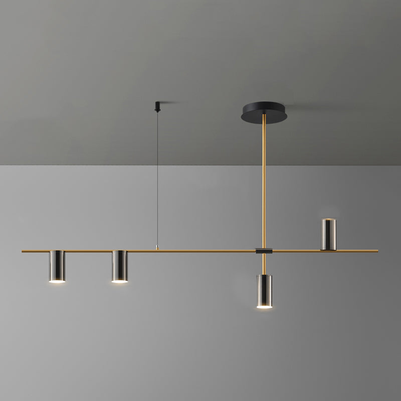 Lámparas de la isla de cilindro de las lámparas contemporaryisland Metal para la isla de cocina