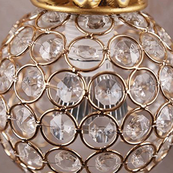 Moderner Stil Ball -Leuchten -Leuchten Metall 1 Lichtwandmontierte Beleuchtung