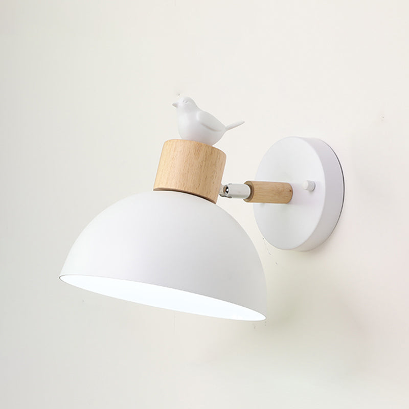 1-licht wandkandelaar Moderne macaron-stijl metalen wandverlichting voor eetkamer