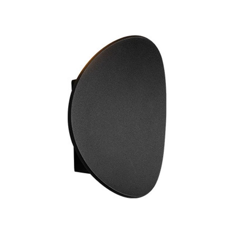 Iluminación de pared de forma única lámpara de aplanque de luz 1 de estilo moderno para sala de estar