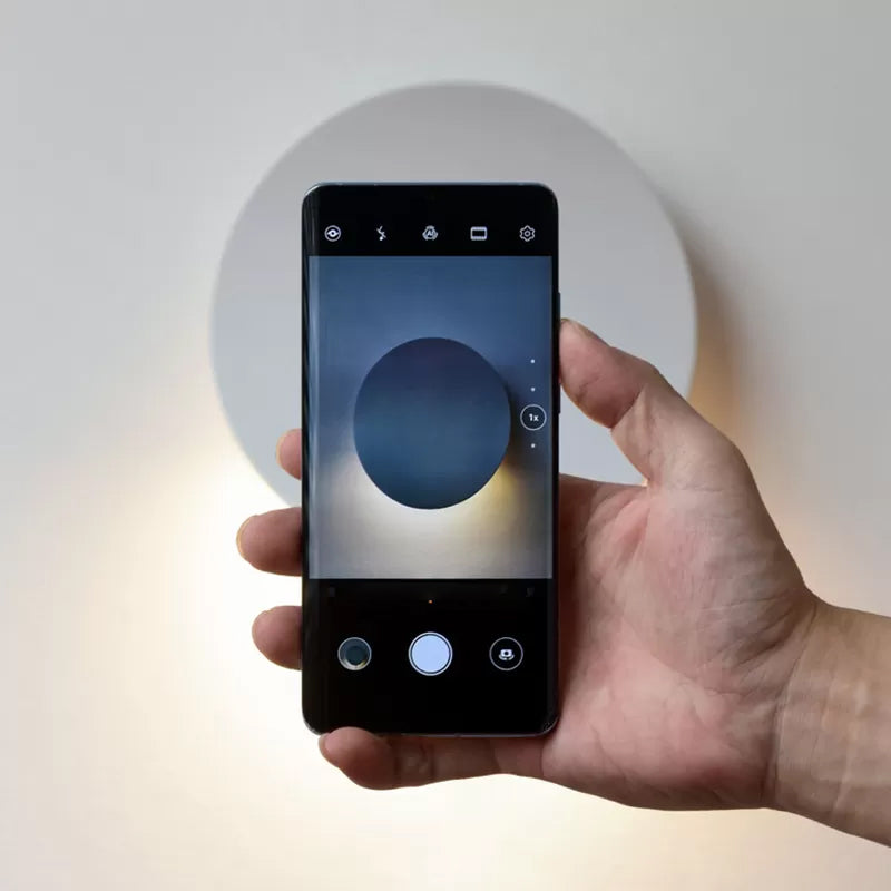 Iluminación de pared de forma única lámpara de aplanque de luz 1 de estilo moderno para sala de estar