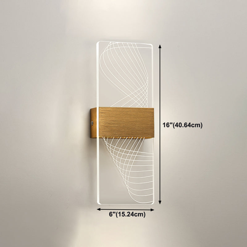 Acryl -Wandleuchte moderne Wandleuchte Wandleuchte für Wohnzimmer