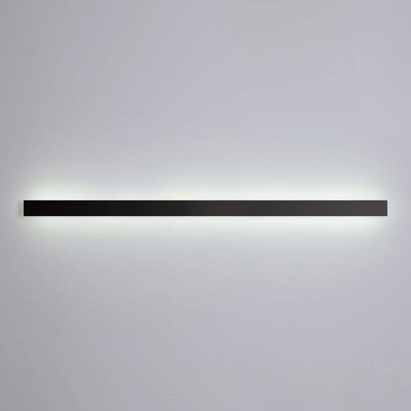 Metal Strip Wall Light Modern Linear Wall Light Sconce for Bedroom
