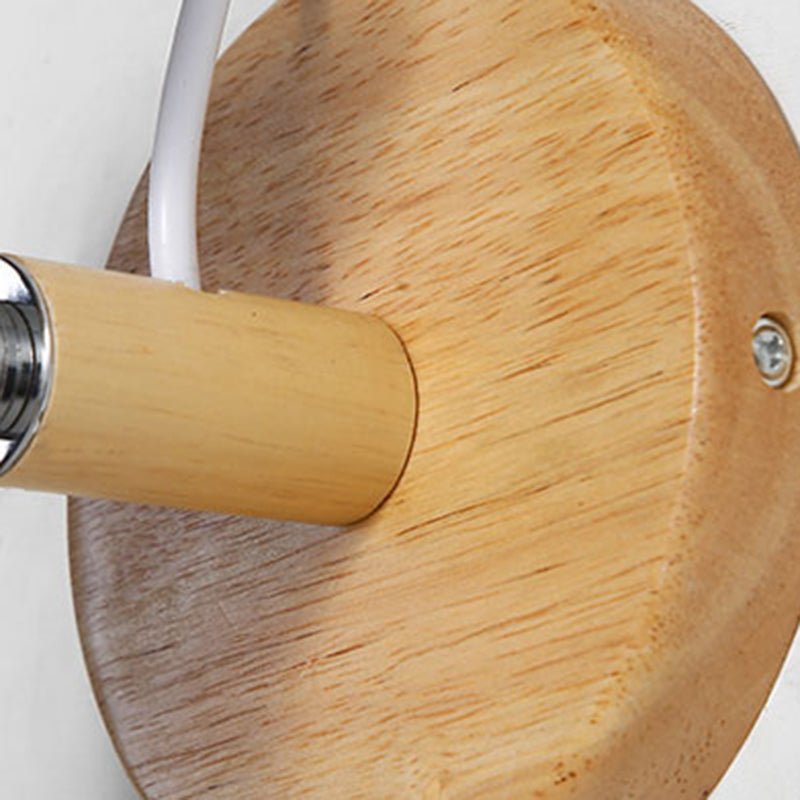 1 Light Wall Sconce Modern Macaron Style Metal Wall Lighting for Living Room