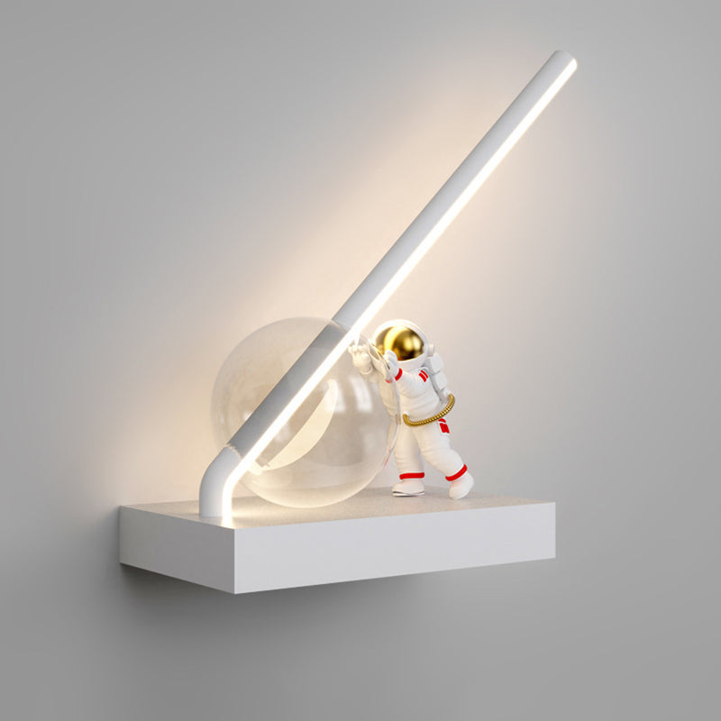 Prontofondo per bambini Sconcetto Creative Astronauta LED Monte Montaggio Luce