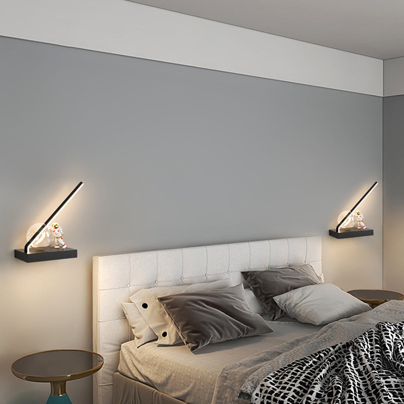 Prontofondo per bambini Sconcetto Creative Astronauta LED Monte Montaggio Luce