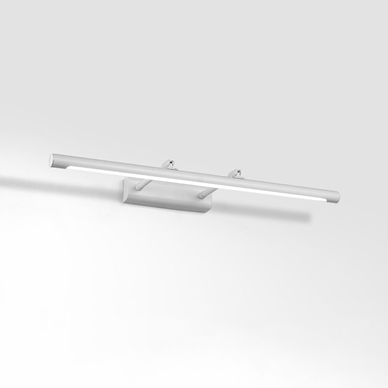 Accensione a parete a forma lineare Metal in stile moderno 1 lampada scontata per bagno
