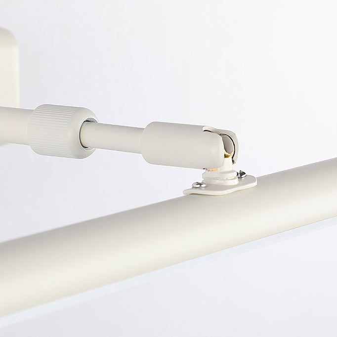 Accensione a parete a forma lineare Metal in stile moderno 1 lampada scontata per bagno
