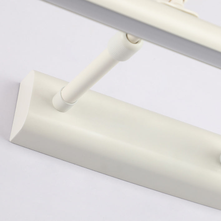 Accensione a parete a forma lineare Metal in stile moderno 1 lampada scontata per bagno