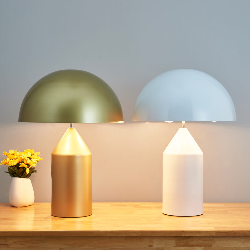 Metal Dome Form Table Light Simplicity Style LED -Nachttischlampe