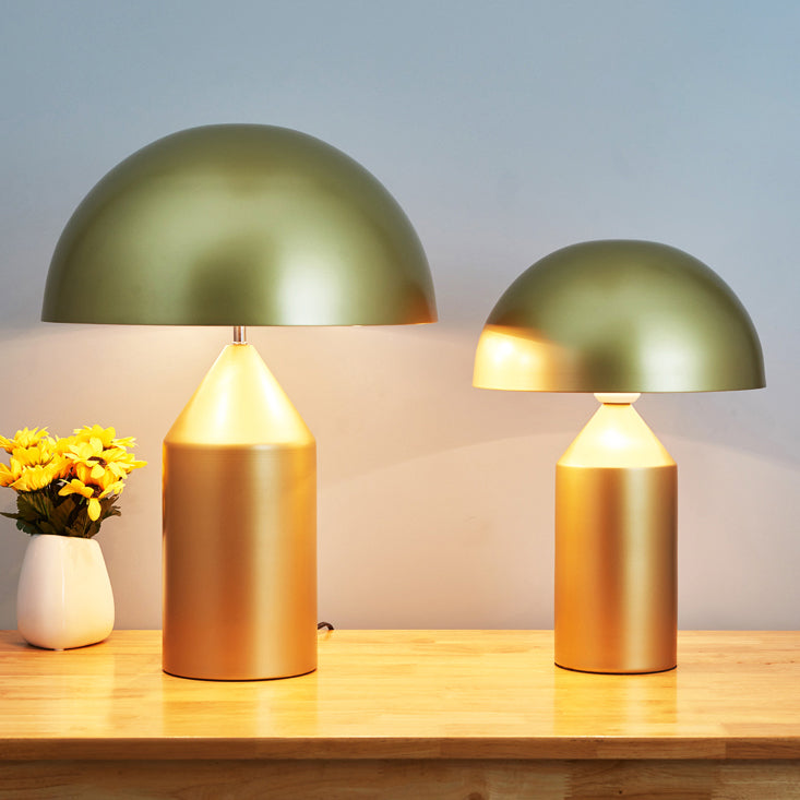 Metal Dome Form Table Light Simplicity Style LED -Nachttischlampe