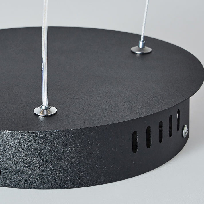 Contemporary LED Chandelier Light Fixtures Linear Hanging Chandelier for Dining Room