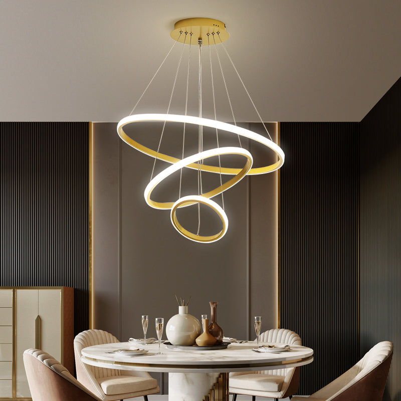Contemporary Chandelier Lighting Fixture Multi-tier Chandelier Pendant Light for Bedroom