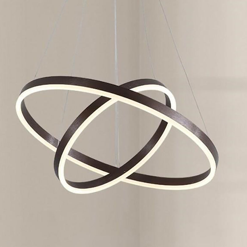 Moderne stijl spoeling mount multi-layer plafondverlichting armatuur voor zitkamer