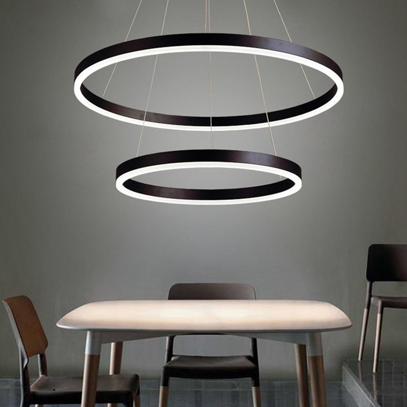 Moderne stijl spoeling mount multi-layer plafondverlichting armatuur voor zitkamer