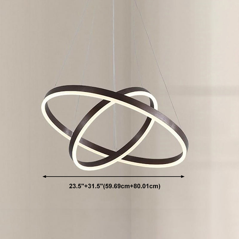 Moderne stijl spoeling mount multi-layer plafondverlichting armatuur voor zitkamer